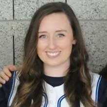 coach sarah at the national school of baseball