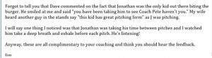 Game Report