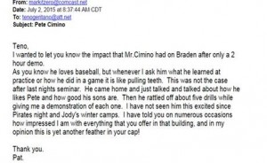 testimonial, Braden
