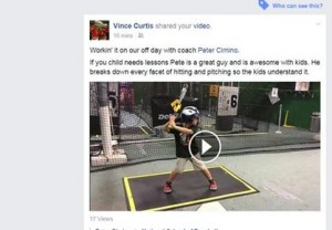 testimonial, Vince Curtis